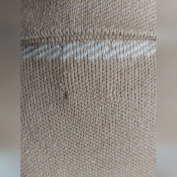 🆕️Anne Klein Plaid Notch Collar Open Front Sweater Cardigan Size M - Picture 7 of 7